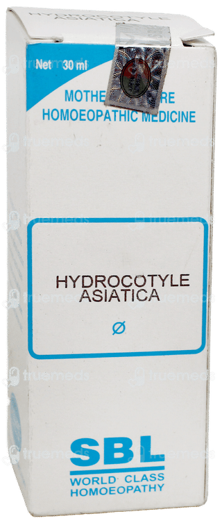 Sbl Hydrocotyle Asiatica Q Mother Tincture 30Ml
